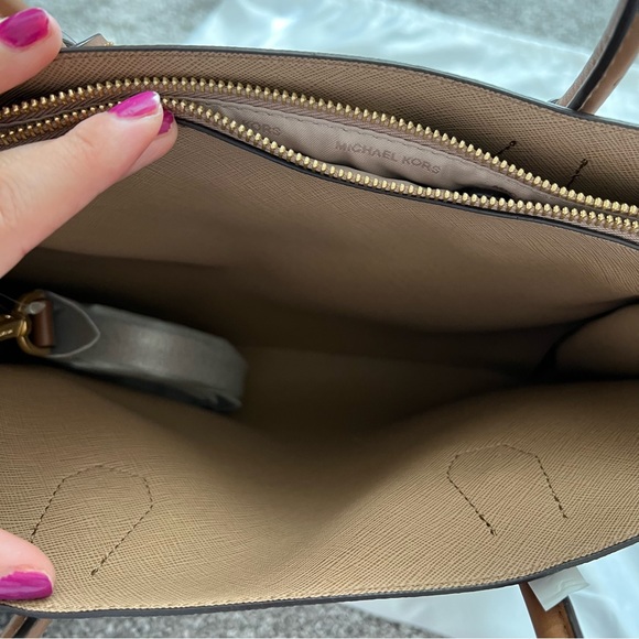 Michael Kors MK purse special design large mercer satchel bag NWT - Picture 6 of 14